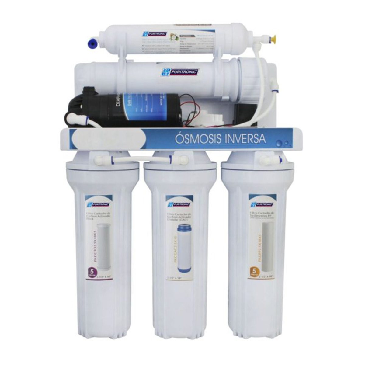 Set di filtri per osmosi inversa 5 fasi Almacén Osmosis P4GOLD
